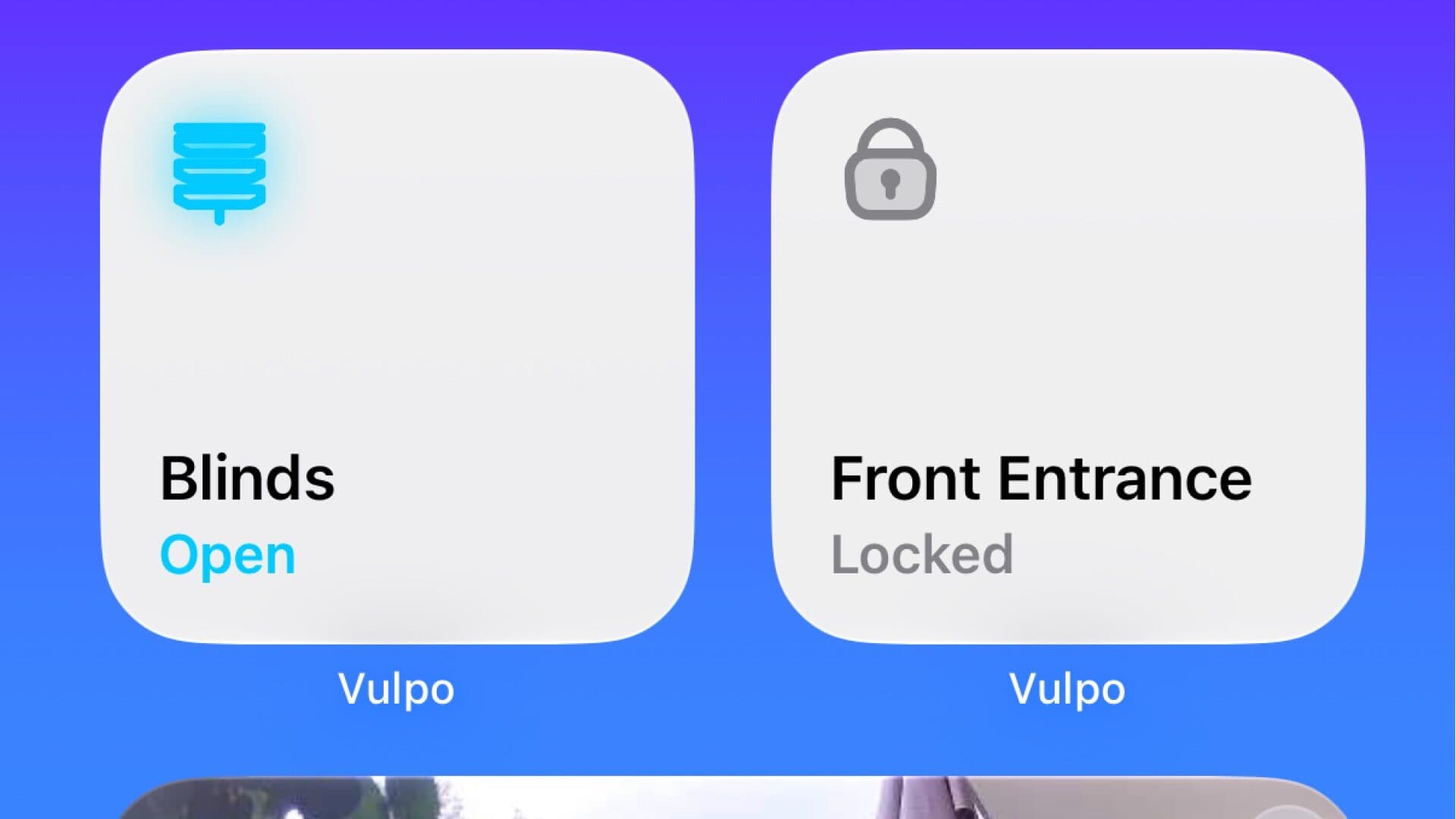 Cover and lock widgets on the Home Screen