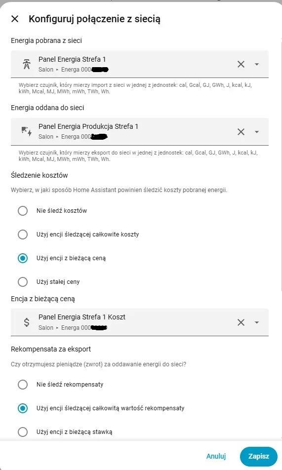 Grid connection configuration — part 1