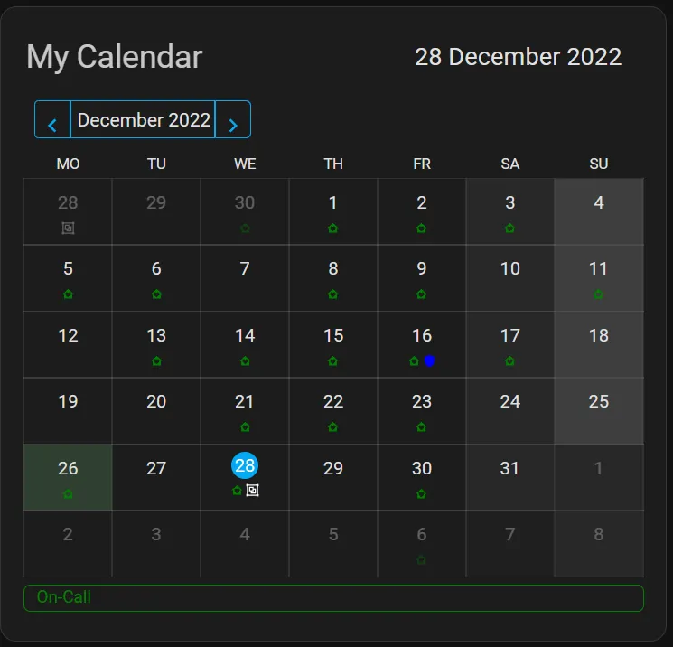 Capture d’écran 2 de Atomic Calendar Revive