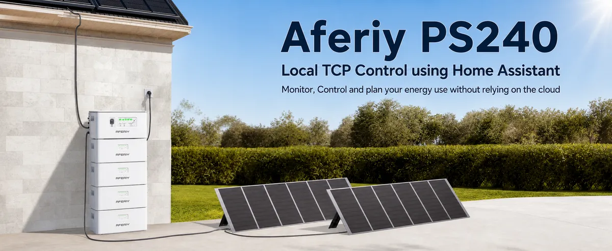 AFERIY PS240 local battery control for Home Assistant