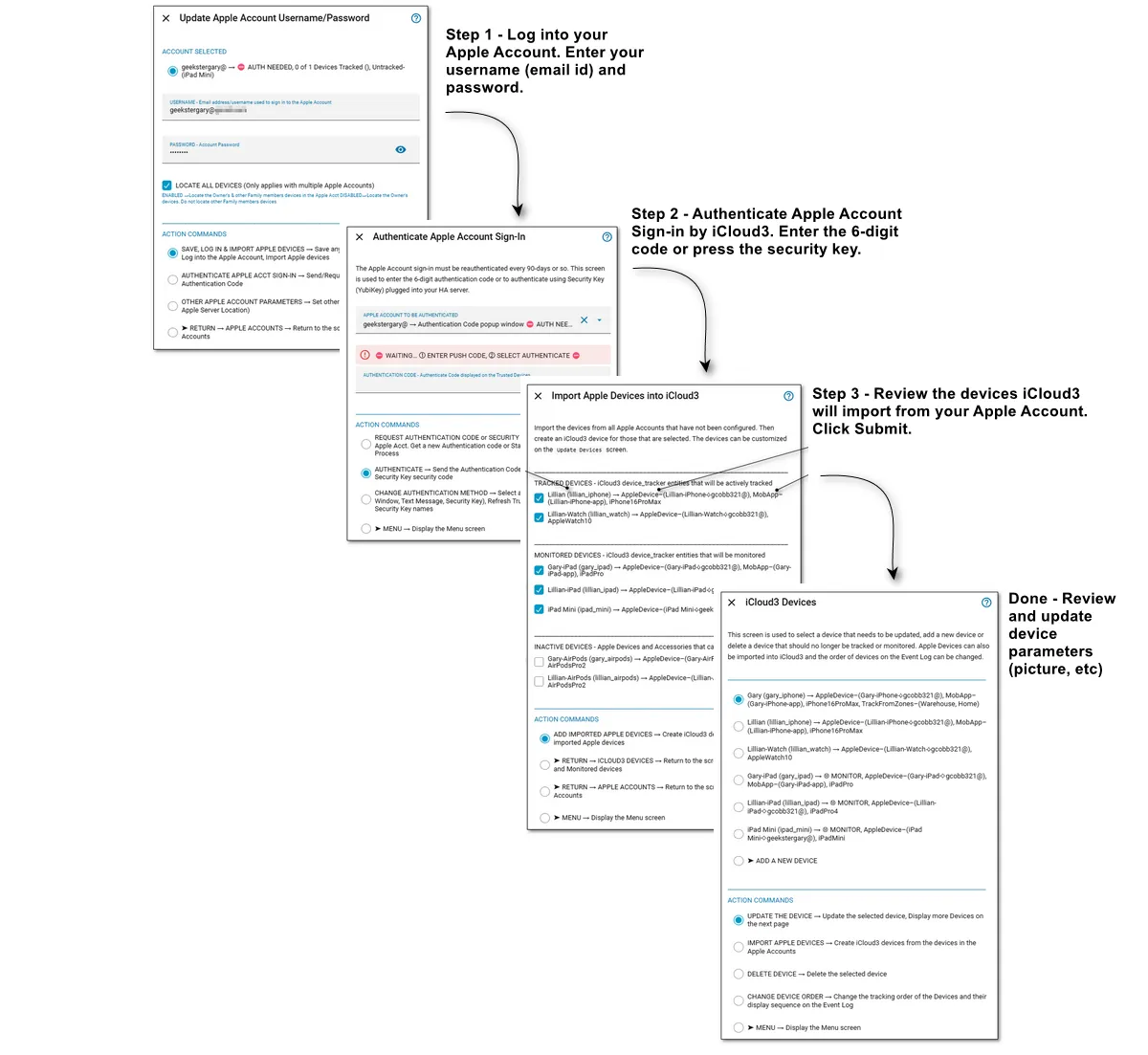 Screenshot 1 von iCloud3