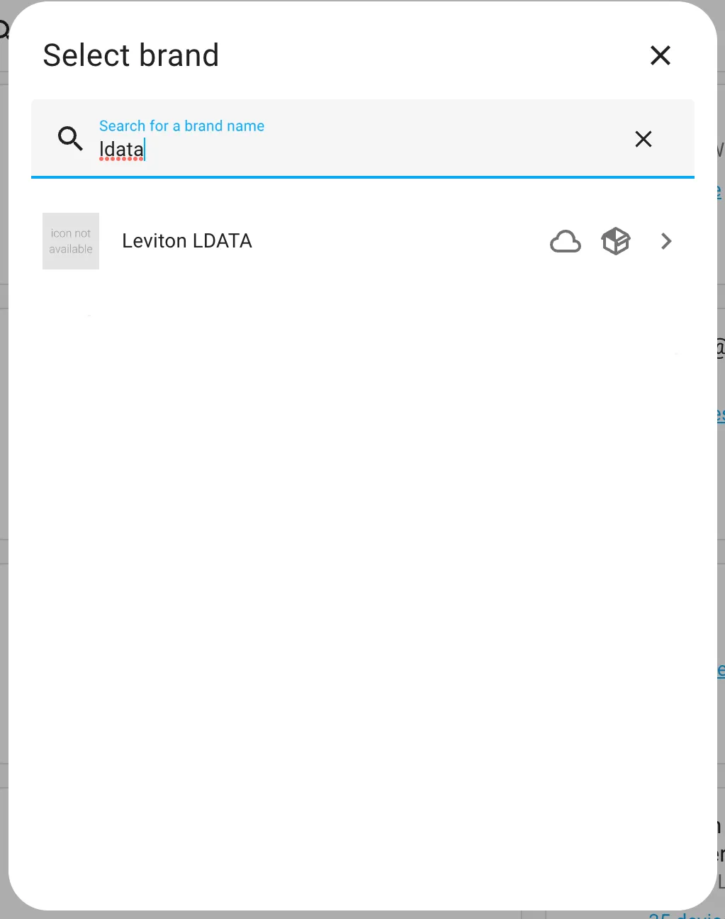 Configure LDATA from Home Assistant