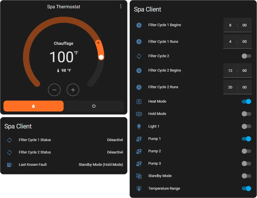 Screenshot 1 von Spa Client