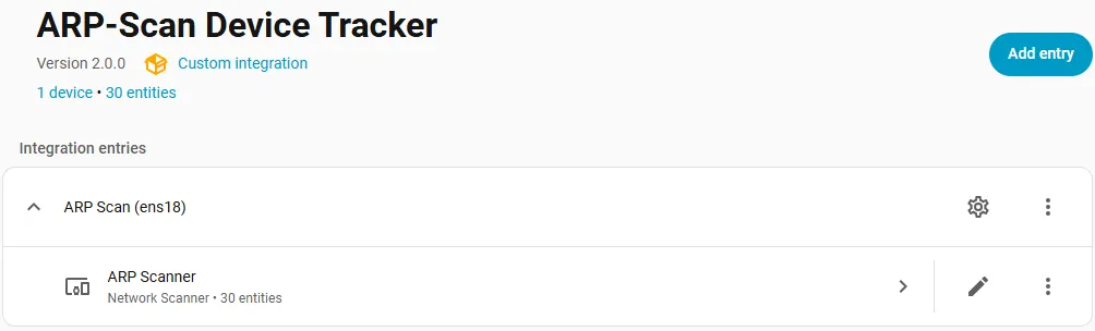 ARP-Scan Device Tracker