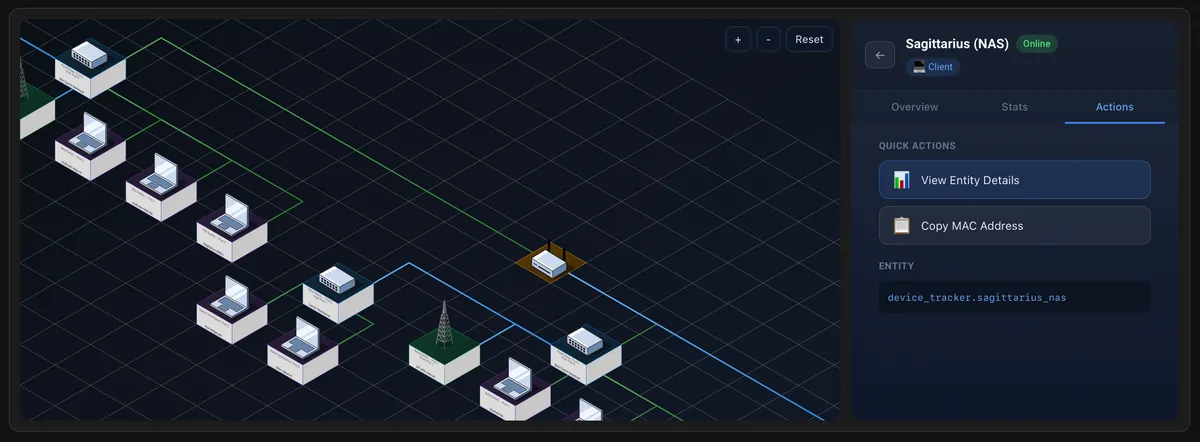 UniFi Network Map - light theme