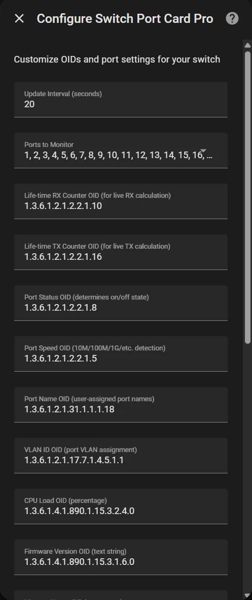 Screenshot from partach/switch_port_card_pro