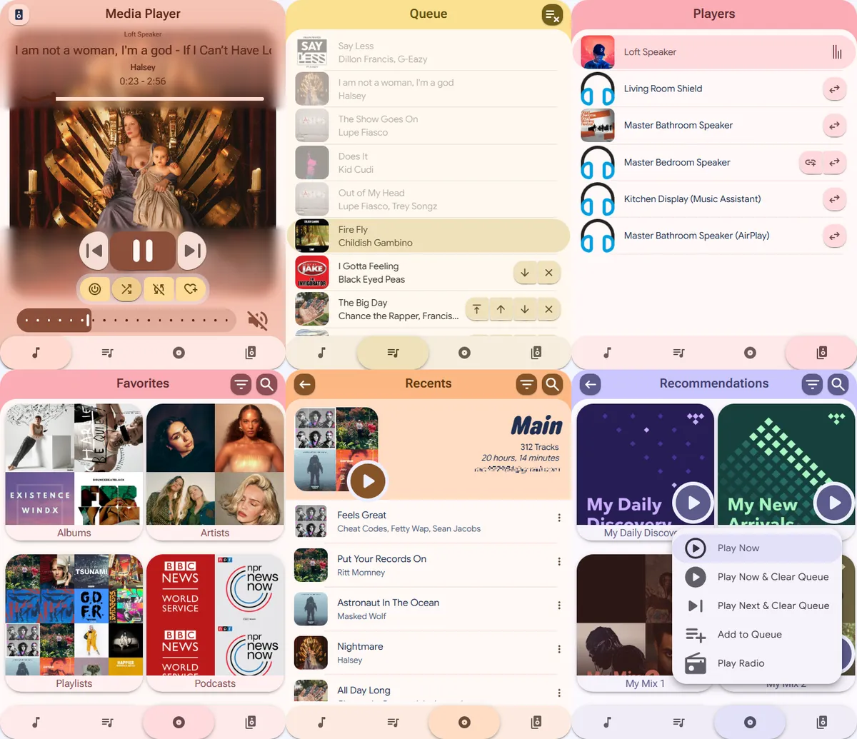Player Card Example