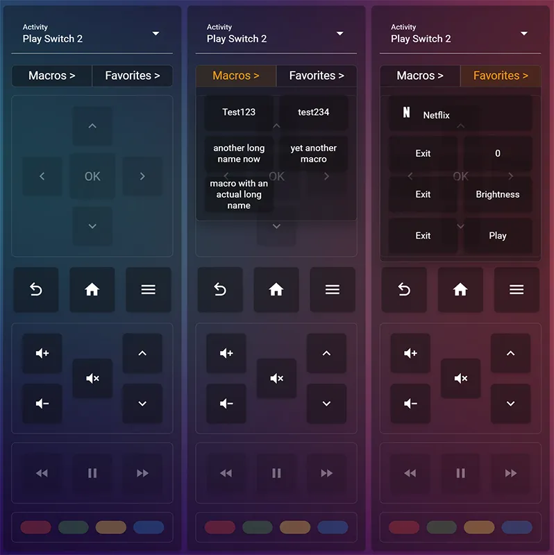 Sofabaton Virtual Remote configuration editor