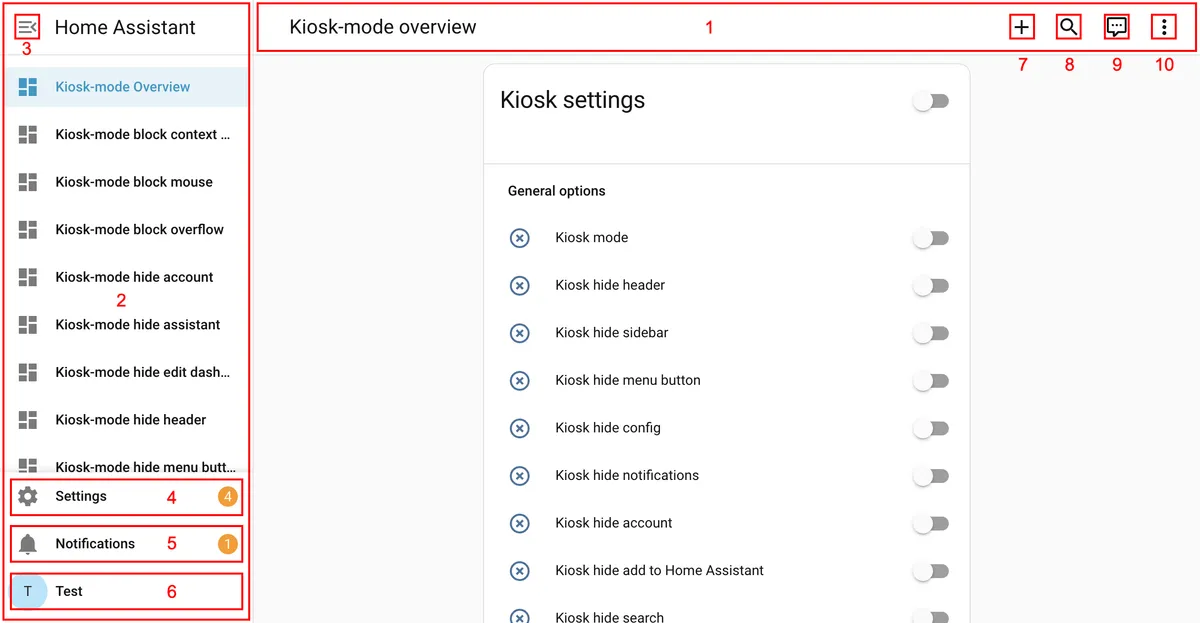 Lovelace Dashboard