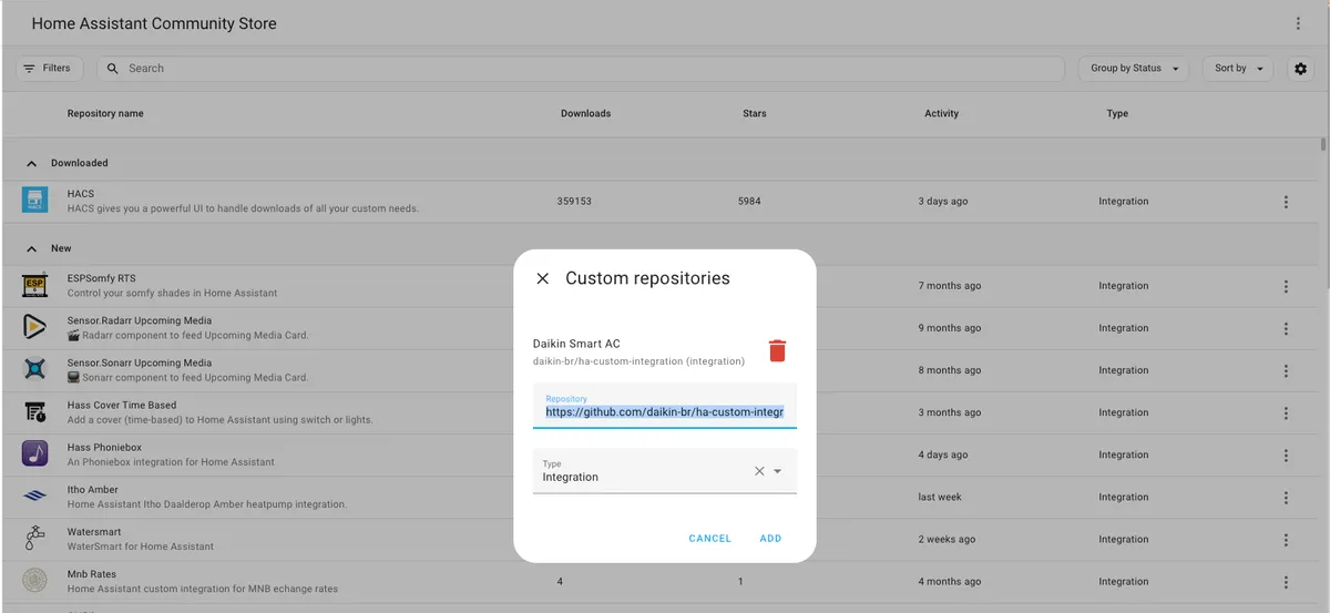 Add Repository