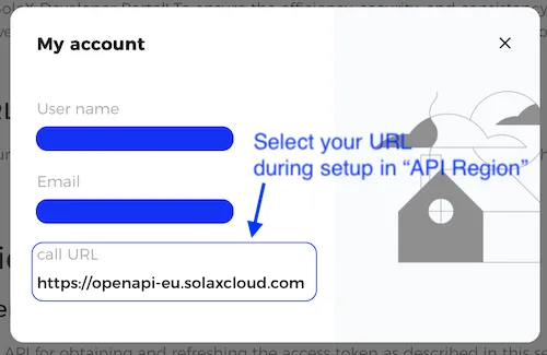 SolaX Developer Portal API region URL