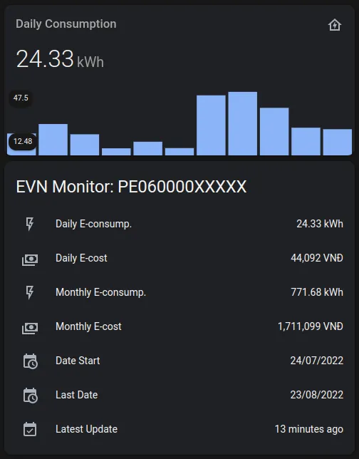 Screenshot from trvqhuy/nestup_evn