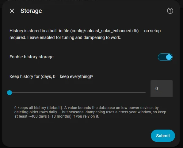 Step 2 — Storage
