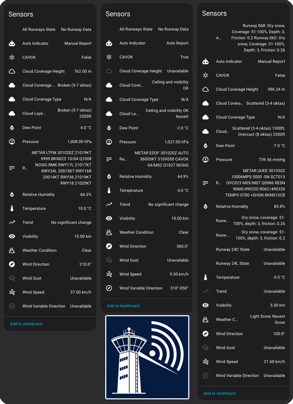 METAR Weather — screenshot