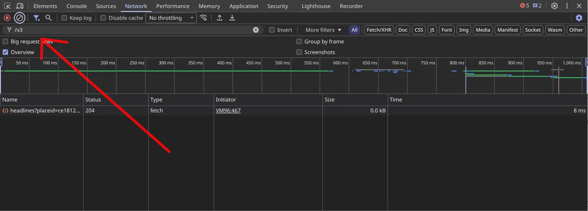 Developer Tools Screenshot