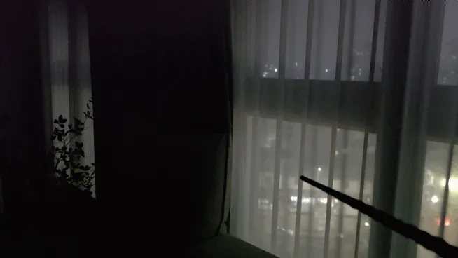 Wand turning on a light
