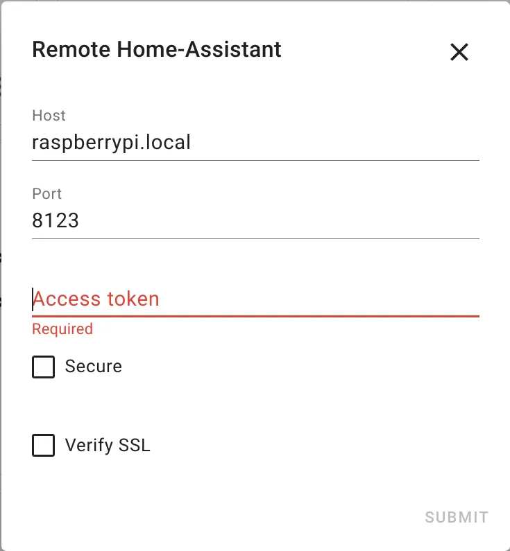 Screenshot 2 von Remote Home-Assistant