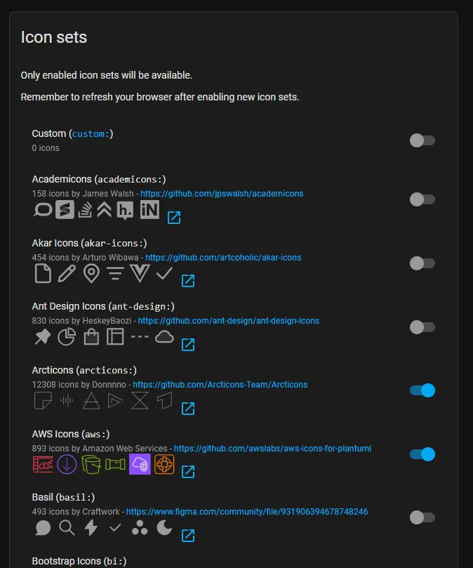 select sets