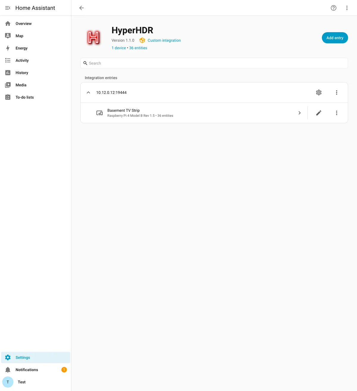 Integration detail