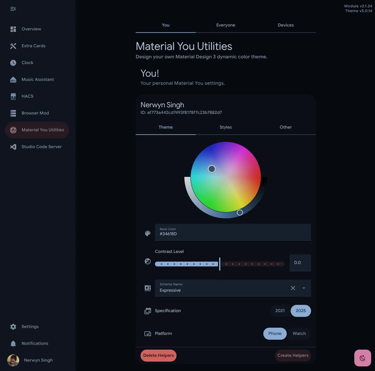 Screenshot 1 von Material You Utilities