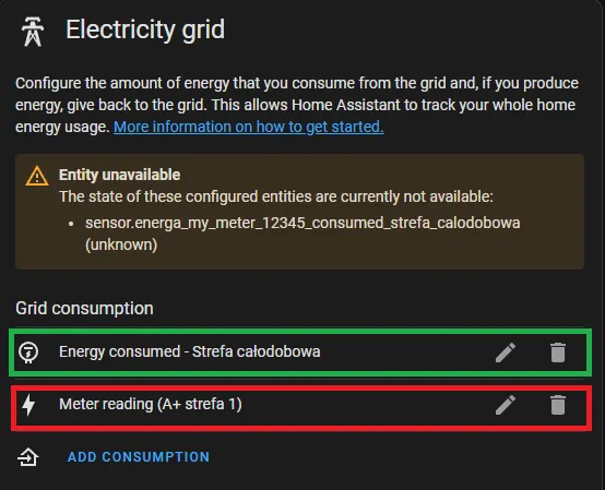 An example configuration