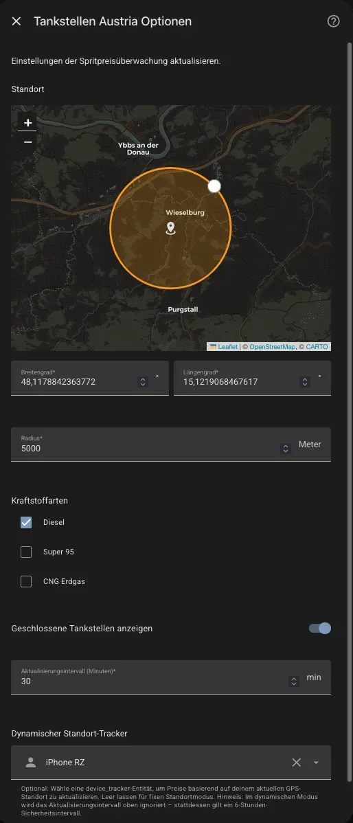Config flow